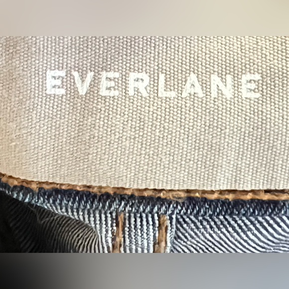 29 (6-8)👖Like New Everlane High Rise Slim Straight Cigarette Ankle Blue Jean 29 - Picture 16 of 17